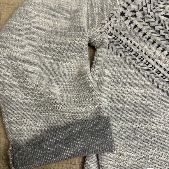 COLUMBIA SPORTSWEAR Sweatshirt Womens XS Lightweight Boho 3/4 Sleeve Gray - Picture 5 of 9